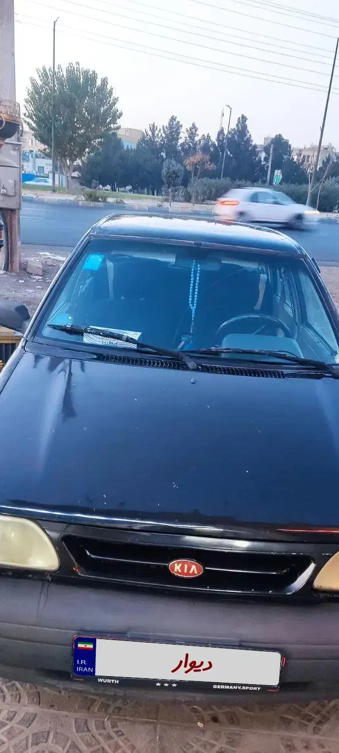 پراید مشکی مدل 84|خودرو سواری و وانت|شهریار, شهرک شاهد|دیوار