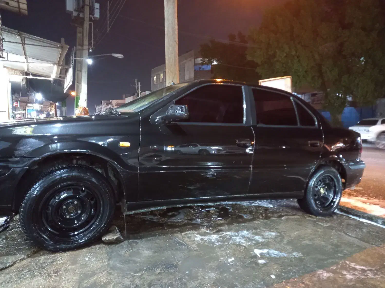 سمند مشکی مدل ۸۱سفارشی سرحال ایکس ۷|خودرو سواری و وانت|اهواز, کمپلو جنوبی|دیوار