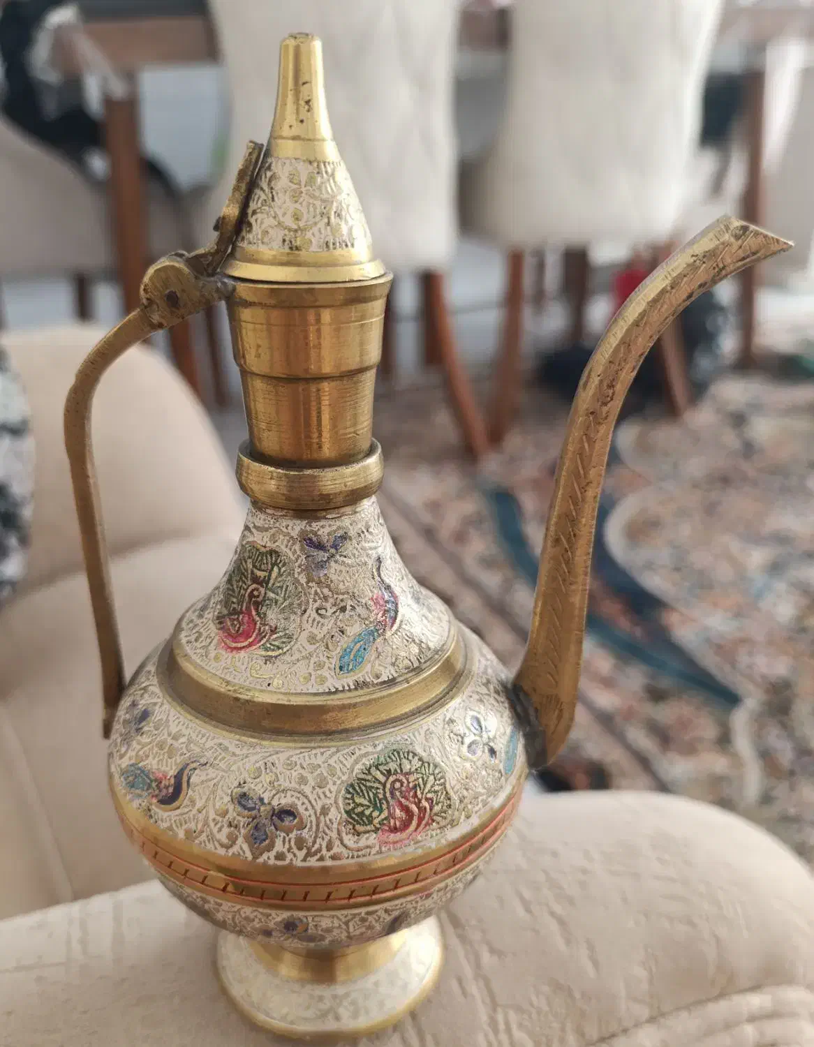 آفتابه برنجی|کلکسیون اشیاء عتیقه|تهران, آهنگران (سراسیاب دولاب)|دیوار