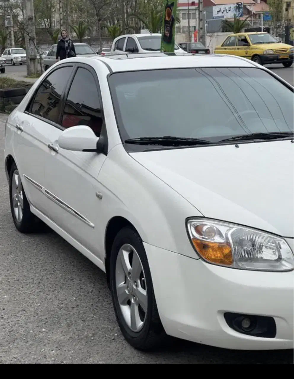 سراتو ۲۰۰۸ سفید آپشنال ۲۰۰۰|خودرو سواری و وانت|رشت, معلم|دیوار