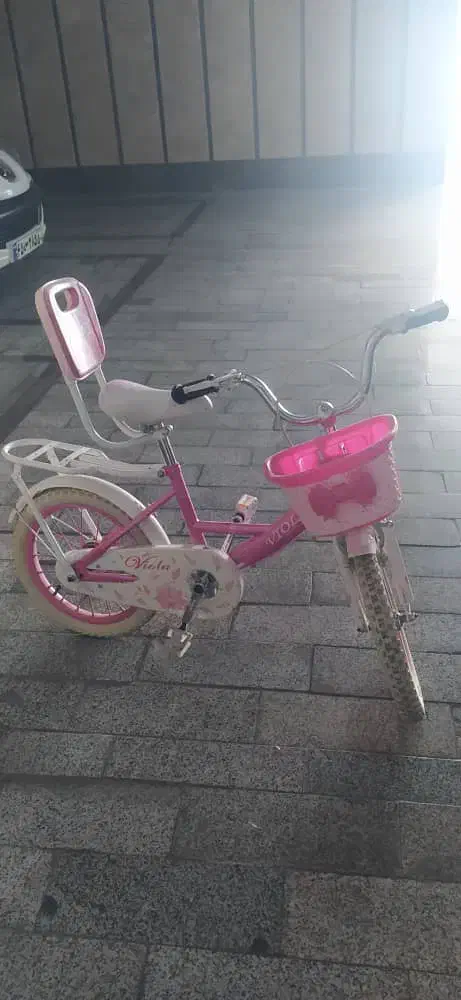 دوچرخه دخترانه اندازه ۱۶|دوچرخه، اسکیت، اسکوتر|تهران, حشمتیه|دیوار