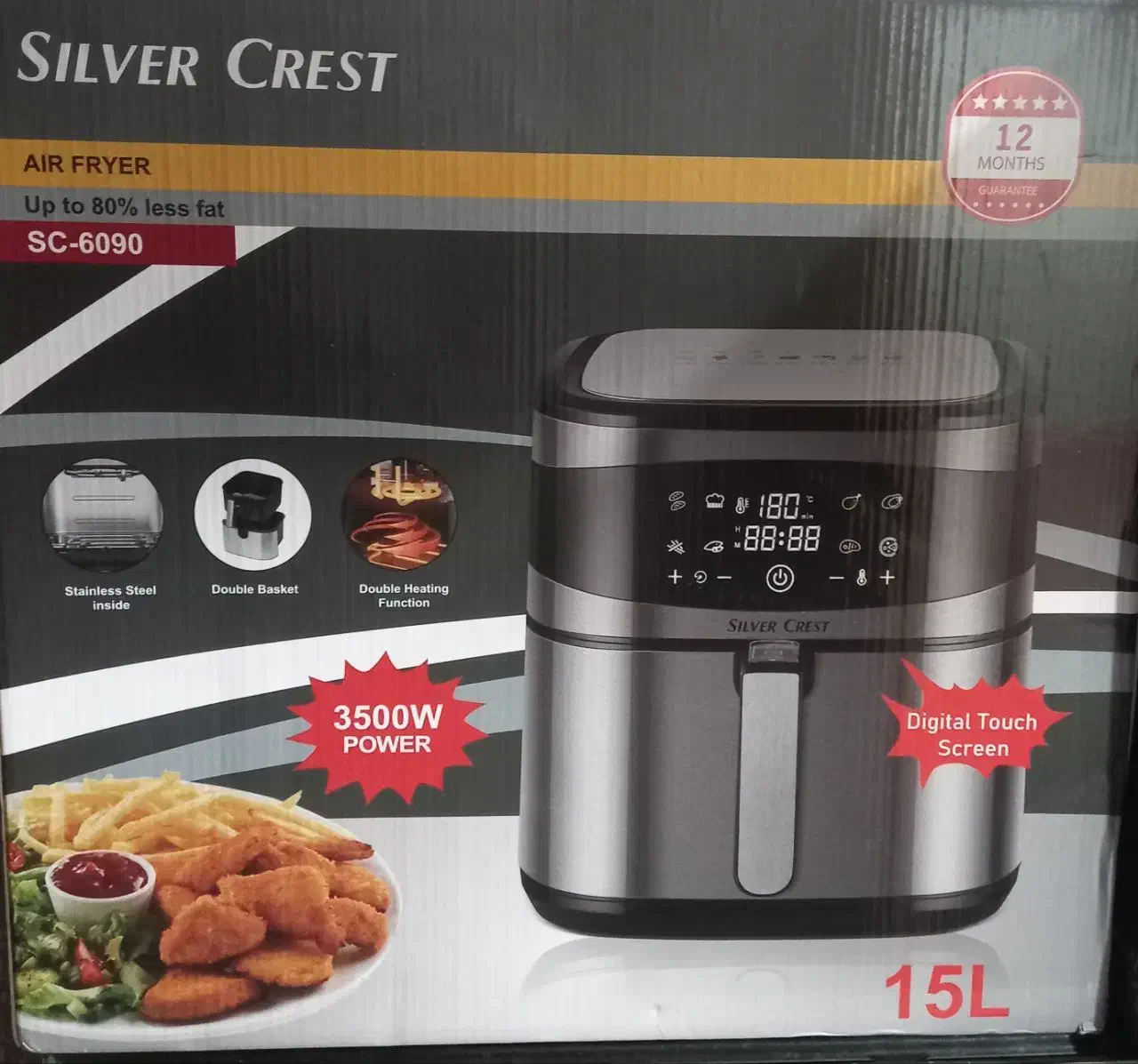 سرخ کن سیلور کرست ۱۵لیتری|اجاق گاز و لوازم برقی پخت‌وپز|مبارکه, |دیوار