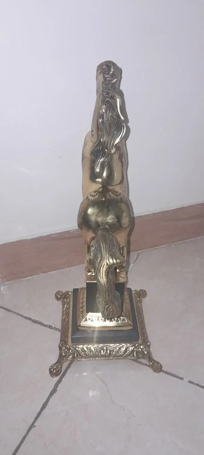 اسب برنز پایه سنگ|مجسمه، تندیس، ماکت|تهران, دولاب|دیوار