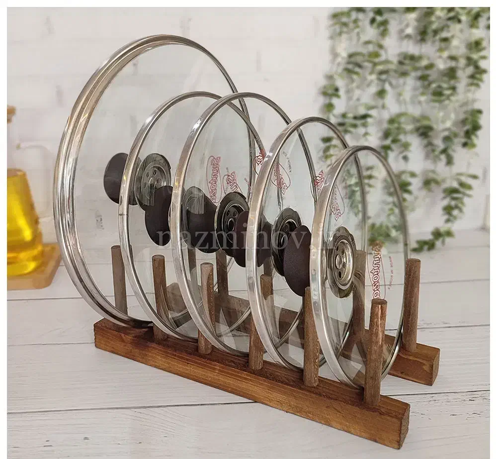 استند نگهداری درب قابلمه|آب‌چکان و نظم‌دهنده ظروف|بیرجند, |دیوار