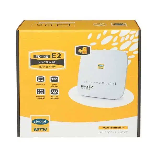 مودم 3G/4G ایرانسل مدل Irancell FD i40 E2|مودم و تجهیزات شبکه|رباط‌کریم, نصیرشهر|دیوار