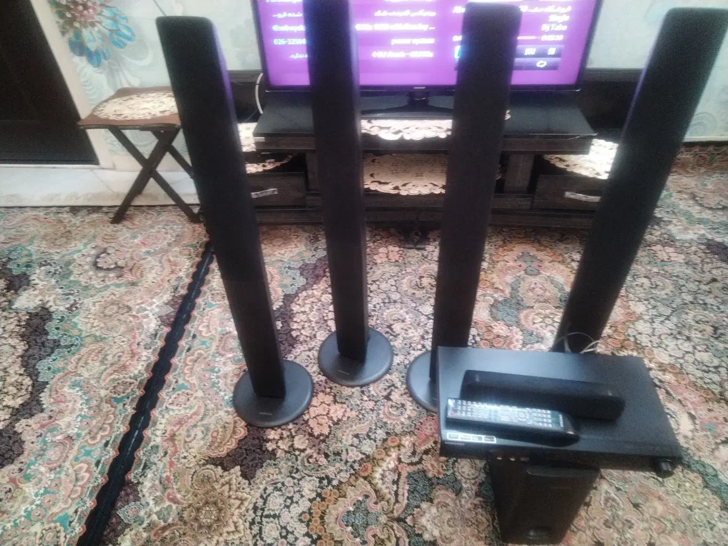 سینما خانواده|سیستم صوتی خانگی|ری, شهید غیوری (ابن باویه)|دیوار