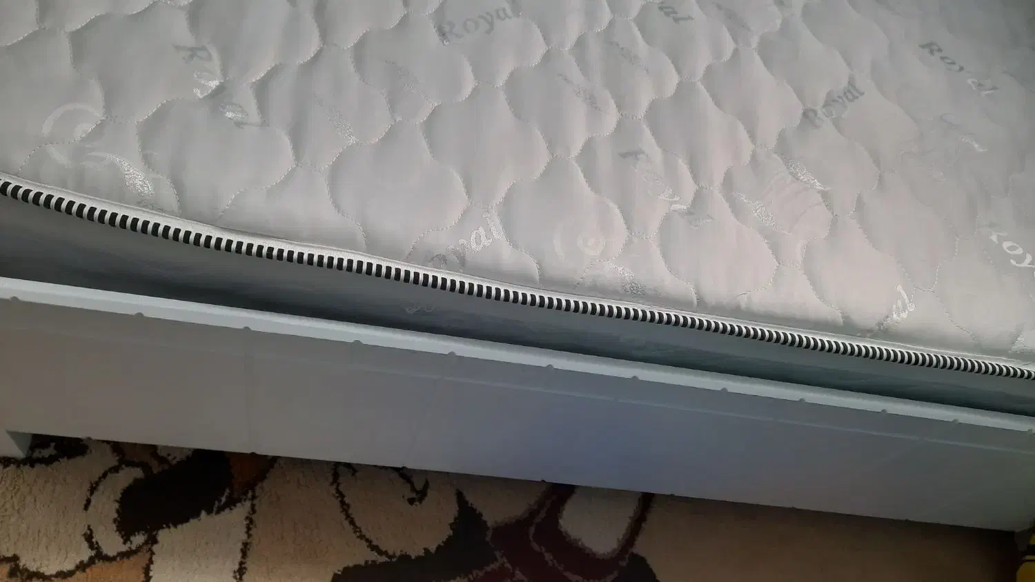 تختخواب دونفره یکبارهم استفاده نشده.سایز۱۴۰در۱۶۰|تخت و سرویس خواب|رشت, کوی مهر|دیوار