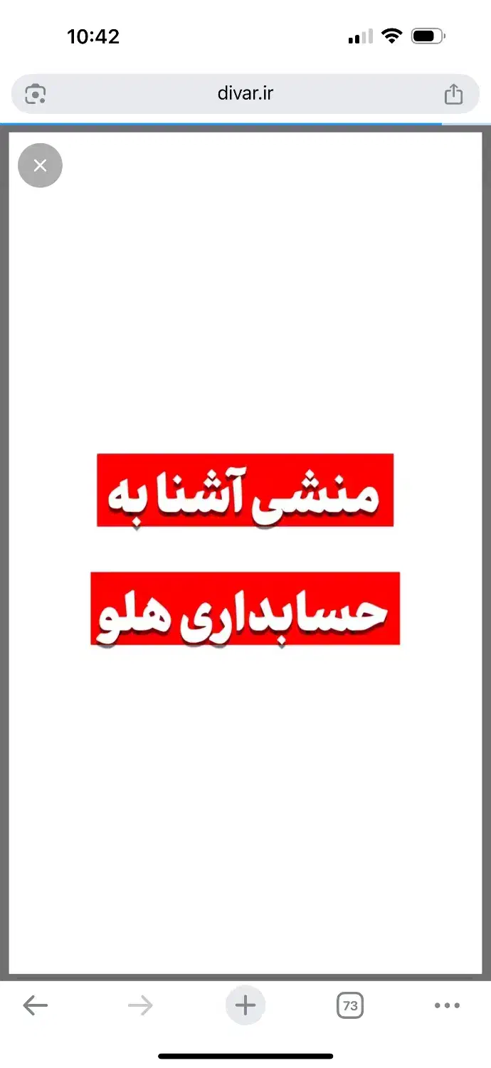 حسابدار مسلط ب هلو|استخدام مالی، حسابداری، حقوقی|تهران, بهارستان|دیوار
