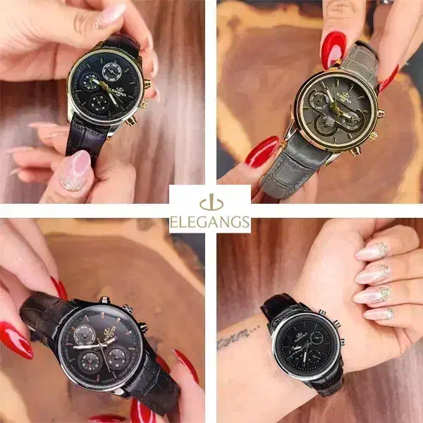 ساعت مچی زنانه الگانس موتور ژاپن 1188L سه موتوره|ساعت|اصفهان, امامزاده اسماعیل|دیوار