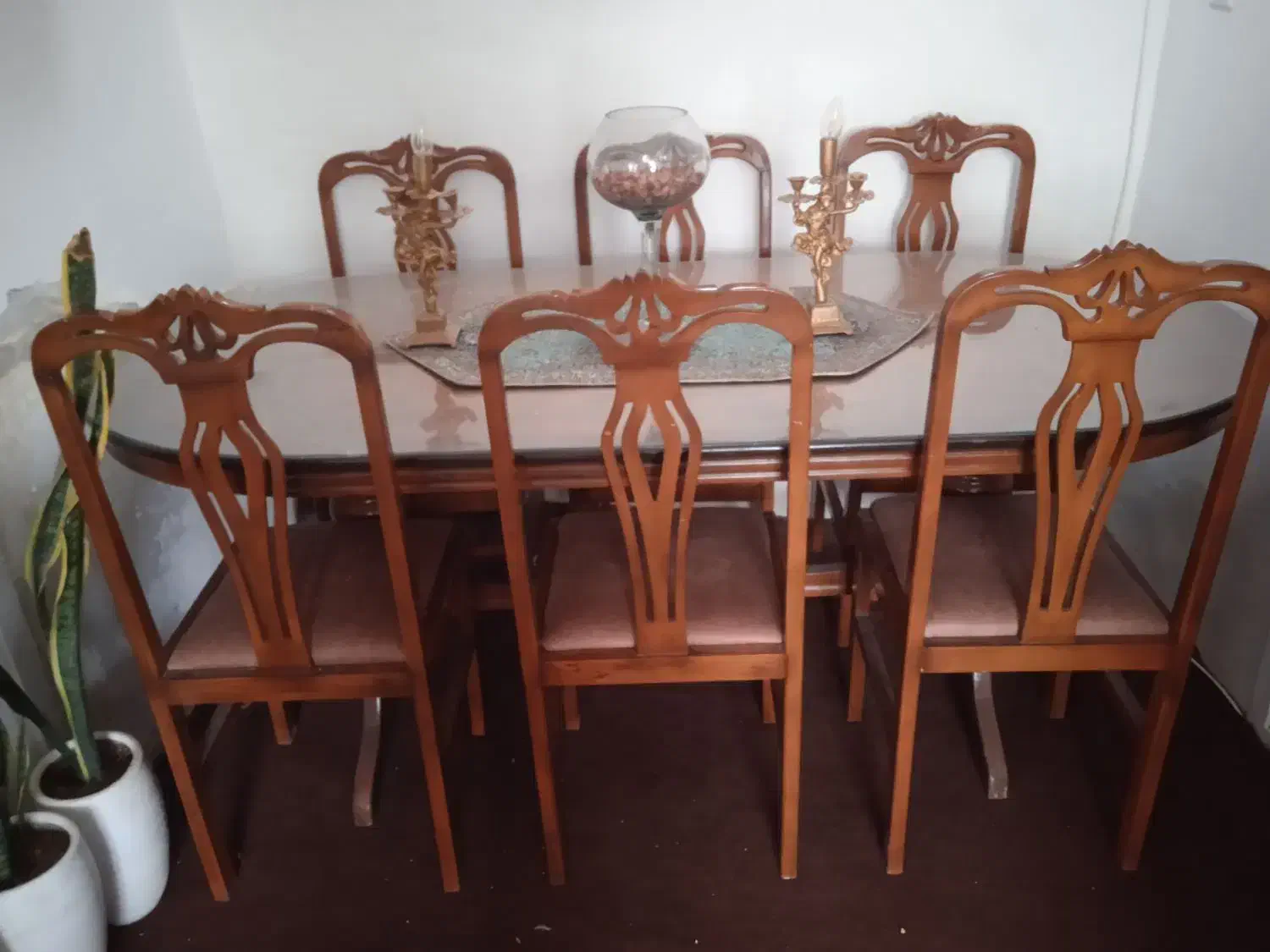 میز غذا خوری|میز و صندلی غذاخوری|نیشابور, شهید جعفری|دیوار