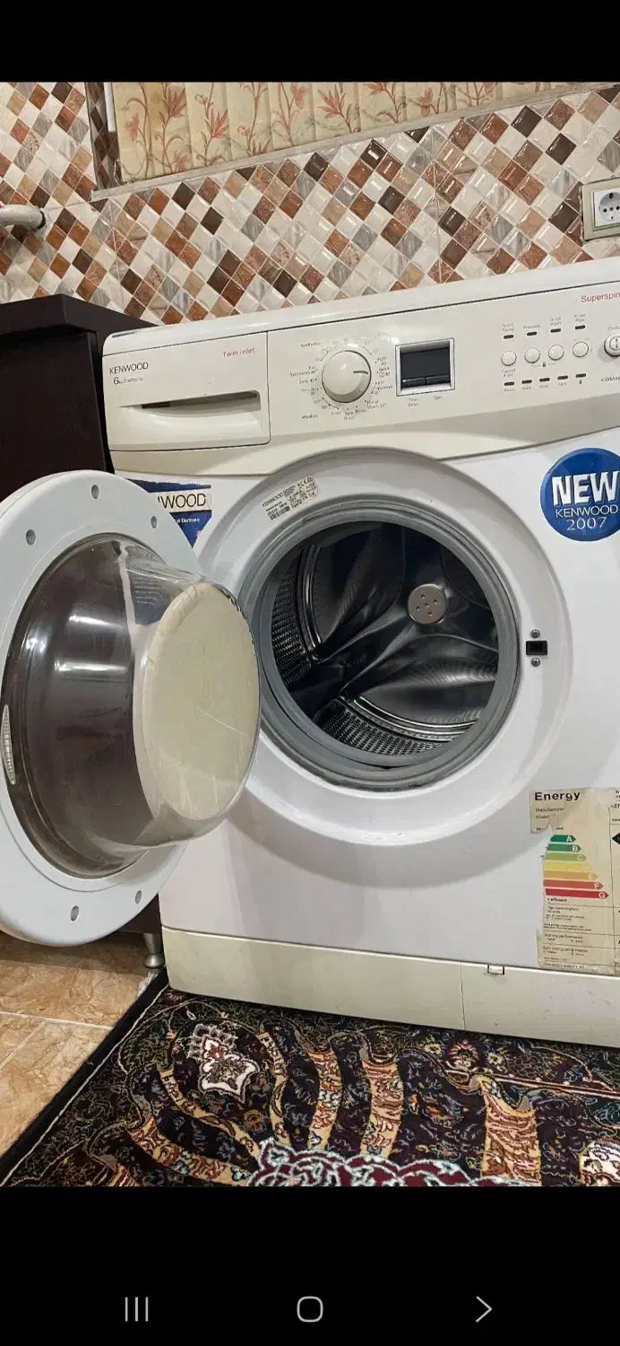 ماشین لباسشویی کنوود ۶ کیلویی|ماشین لباسشویی و خشککن لباس|آستانه اشرفیه, |دیوار