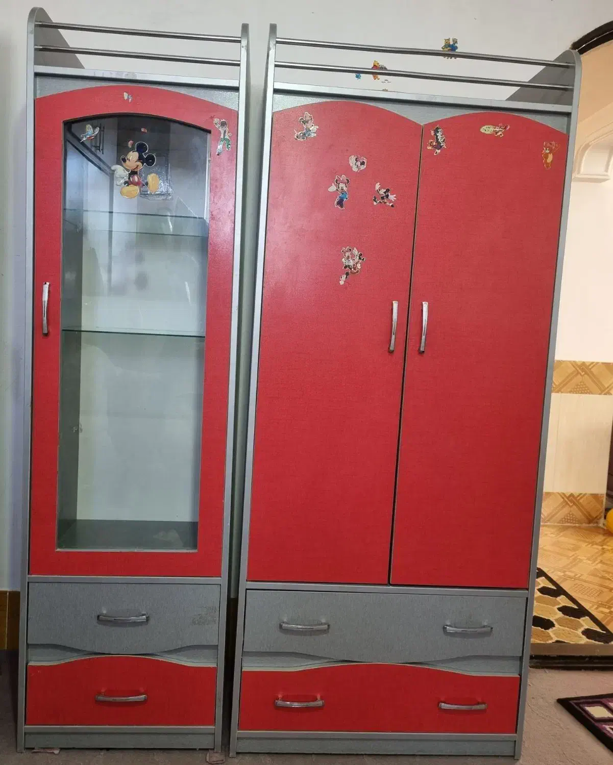 کمد بچه|جاکفشی، کمد، دراور|اسفراین, |دیوار