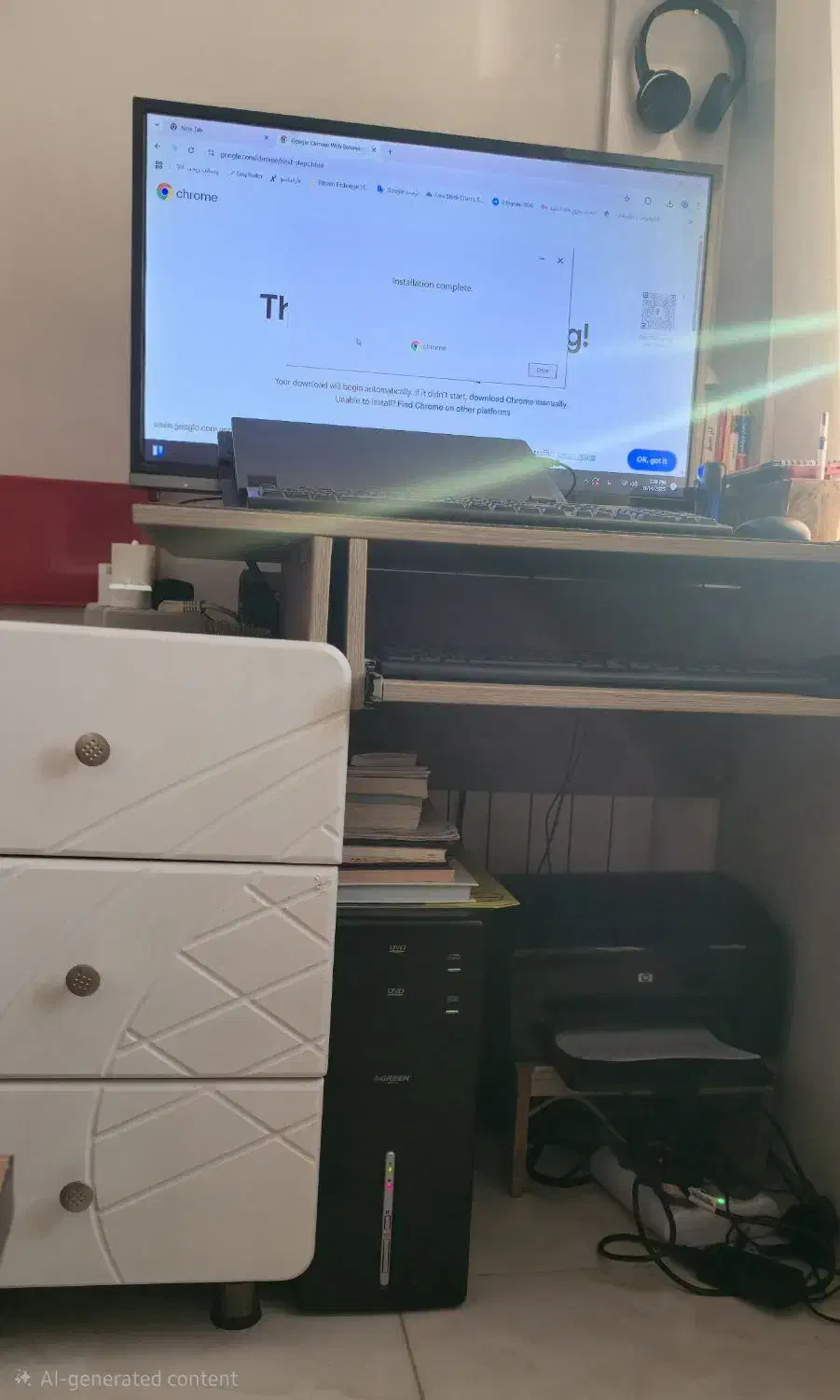 میز و صندلی کامپیوتر|میز تحریر و کامپیوتر|پردیس, فاز ۴|دیوار