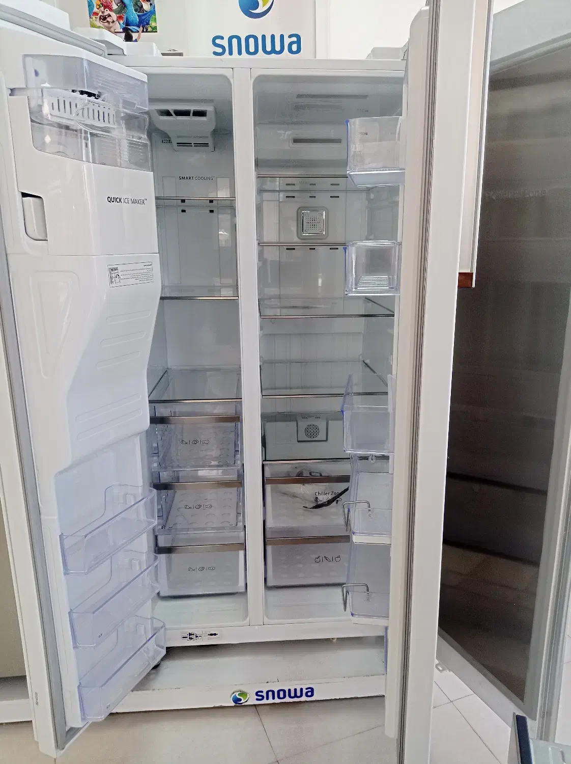 ساید فرنیا اسنوا|یخچال و فریزر|بم, |دیوار