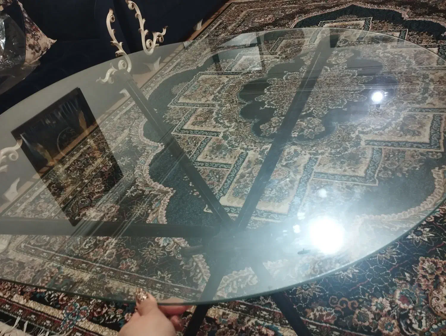 میز ناهار خوری 4نفره|میز و صندلی غذاخوری|رشت, پاره بیجار|دیوار