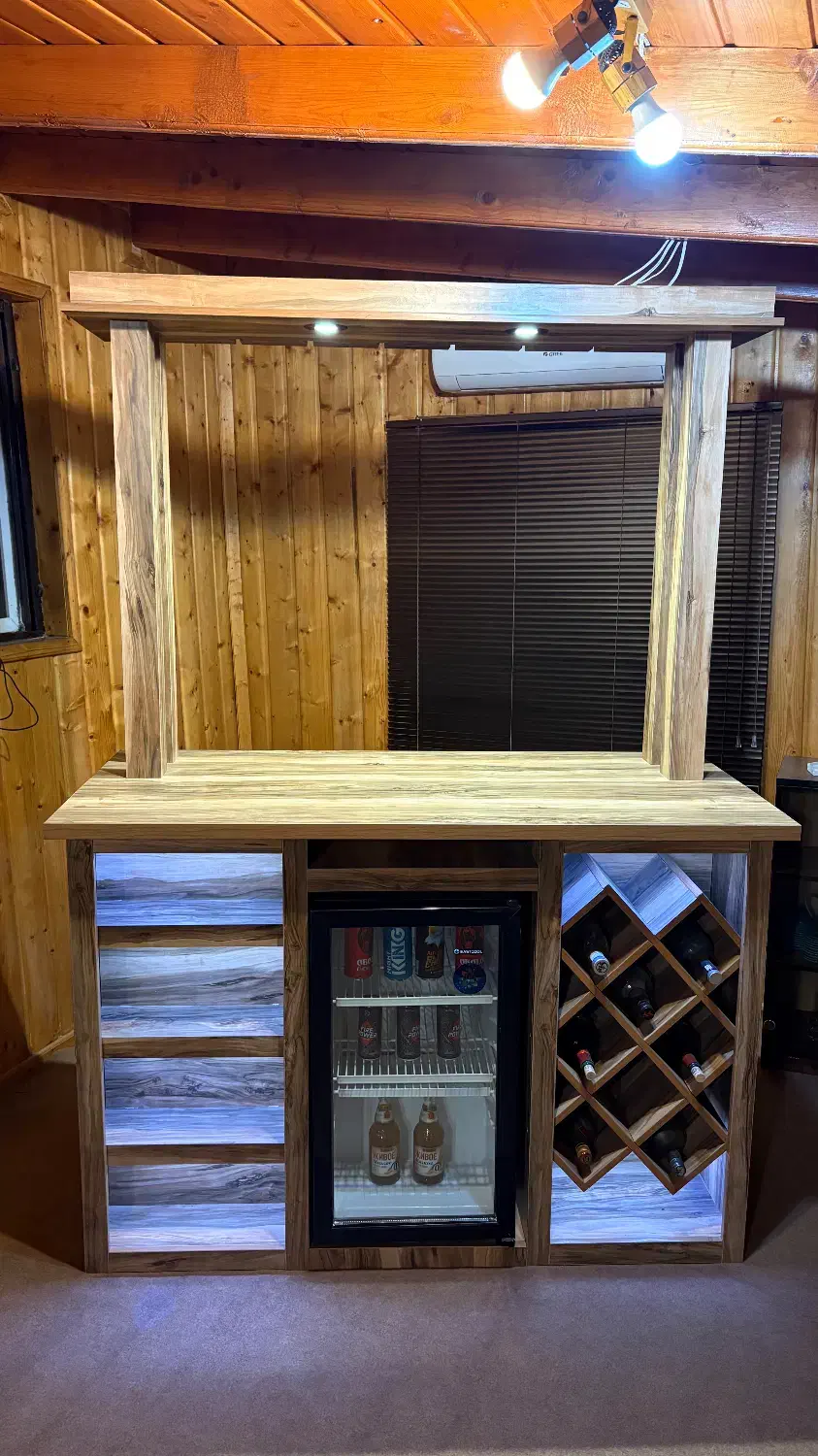 میز بار|بوفه، ویترین، کنسول|زیباکنار, |دیوار