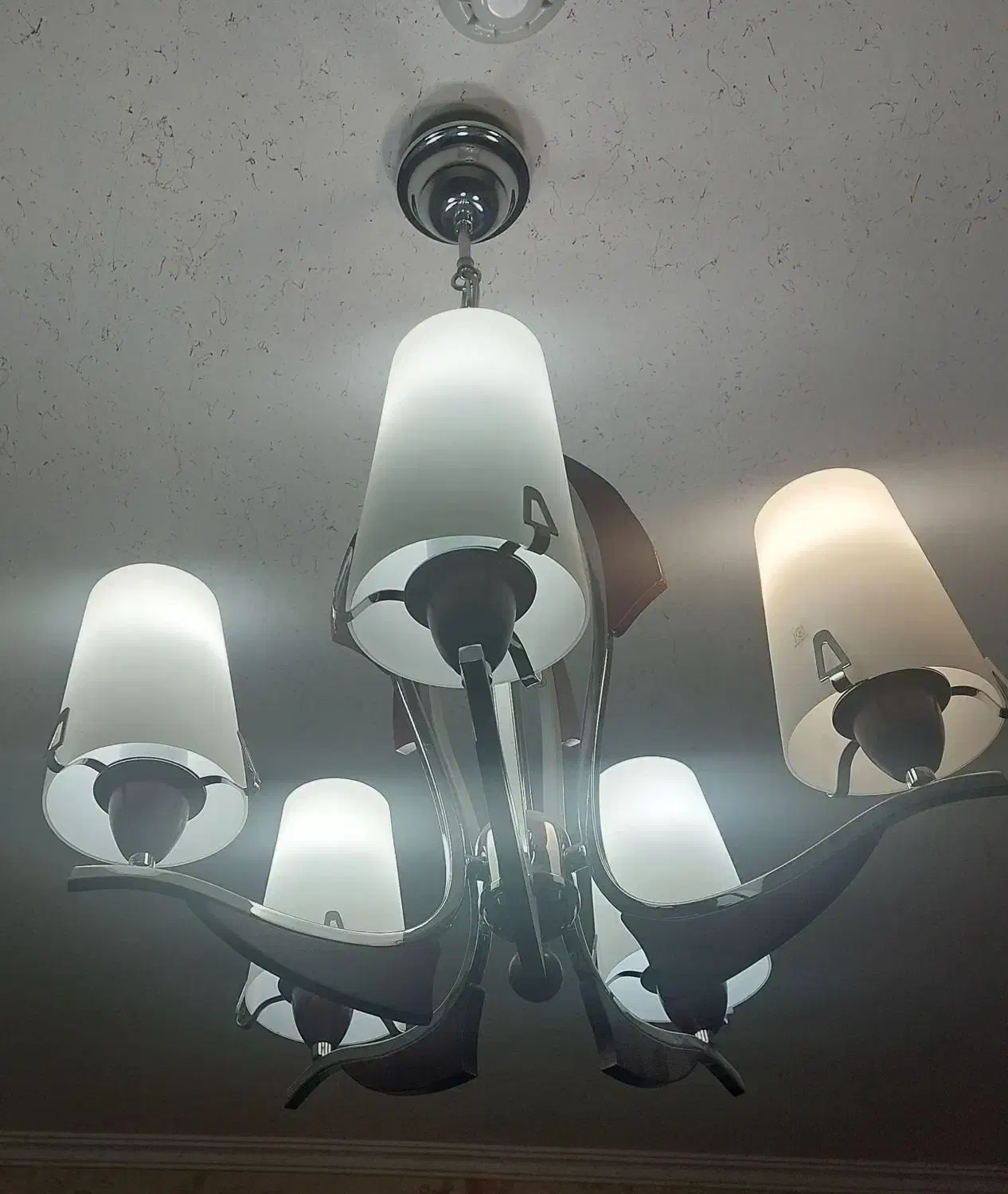 لوستر۵ شاخه ۲ تا و ۳شاخه ۲ تا|لوستر و چراغ آویز|سمنان, |دیوار