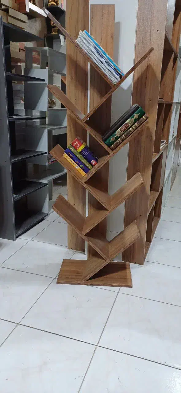 کتابخانه شاخه ای ۱۵۰ در ۵۰ سانتیمتر|کتابخانه، شلف، قفسههای دیواری|اصفهان, رهنان|دیوار