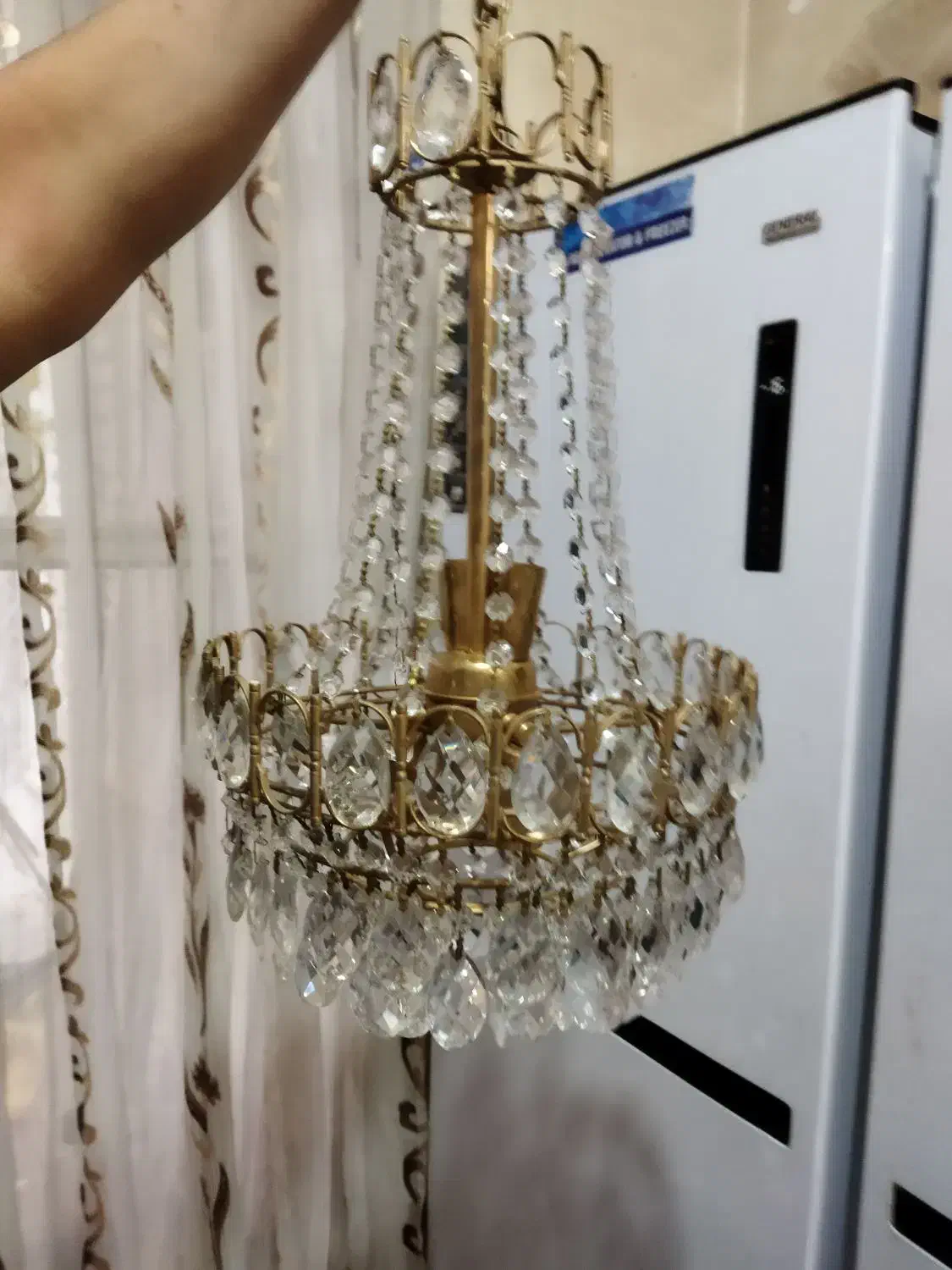 لوستر|لوستر و چراغ آویز|تبریز, |دیوار