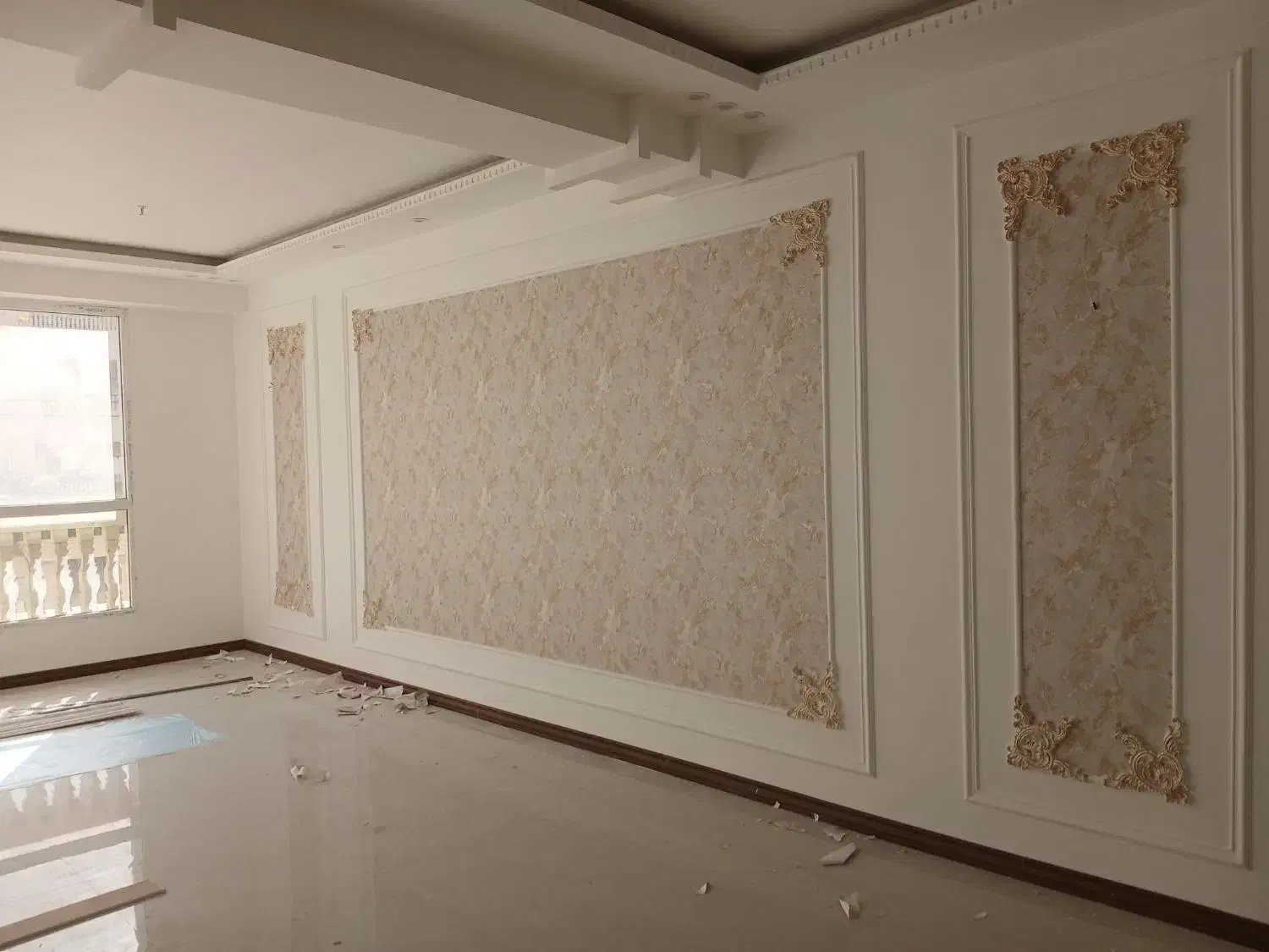 نقاشی ساختمان|خدمات پیشه و مهارت|مشهد, هنرستان|دیوار