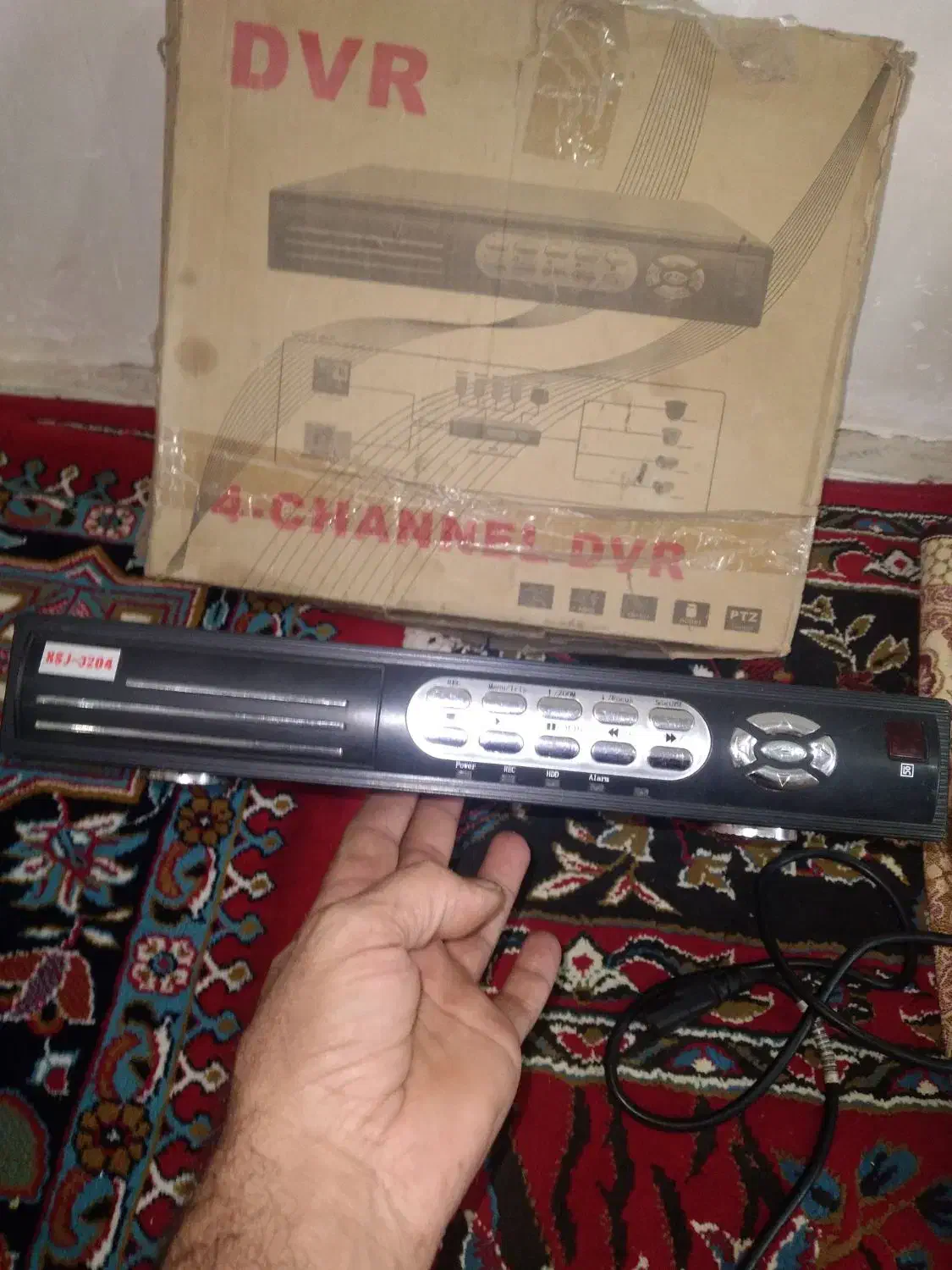 دستگاه ظبط دوربین مدار بسته DVR چهار کاناله|دوربین مداربسته|بروجرد, |دیوار