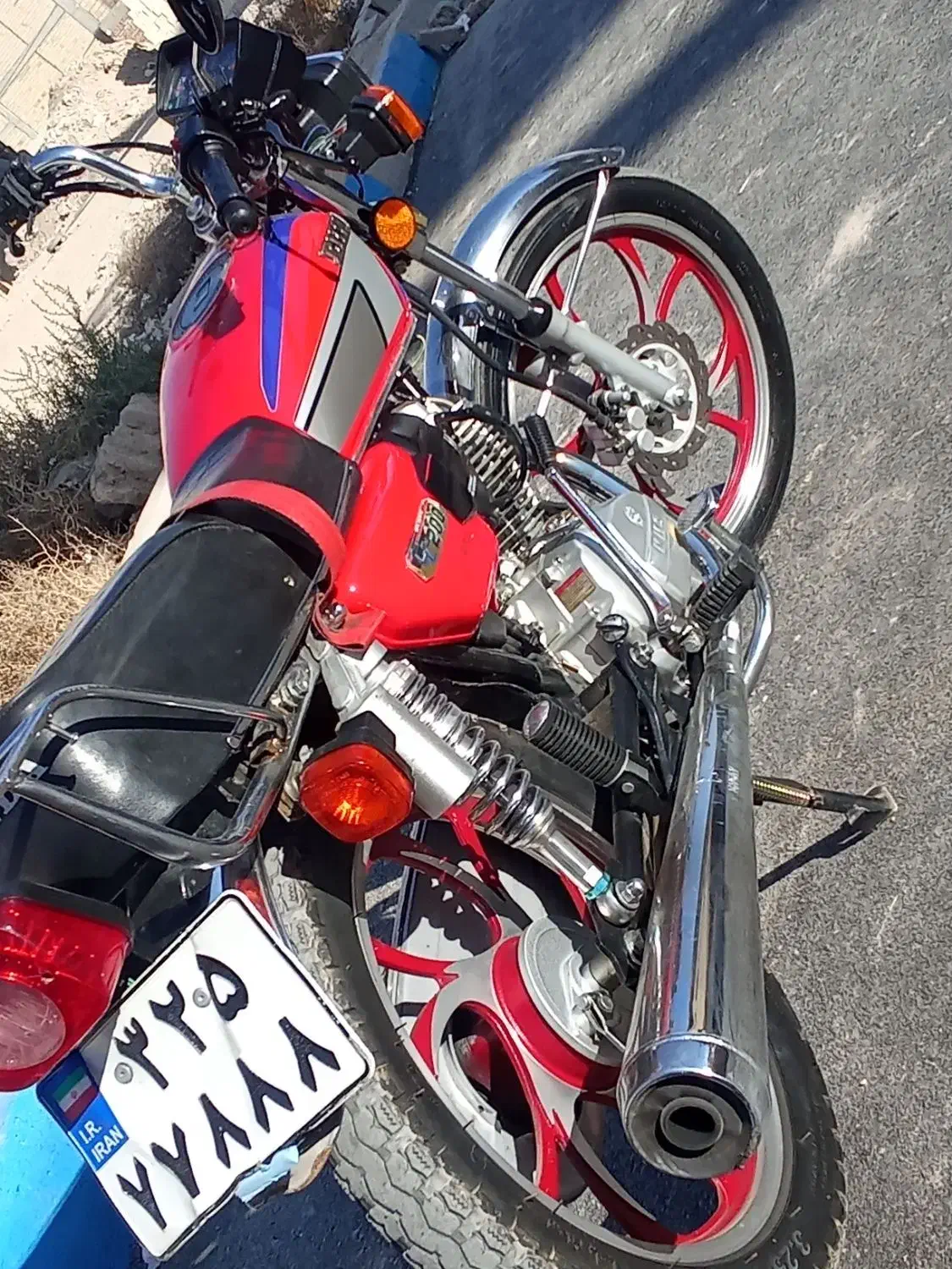 هندا ۲۰۰ احسان|موتورسیکلت|چهارباغ, |دیوار