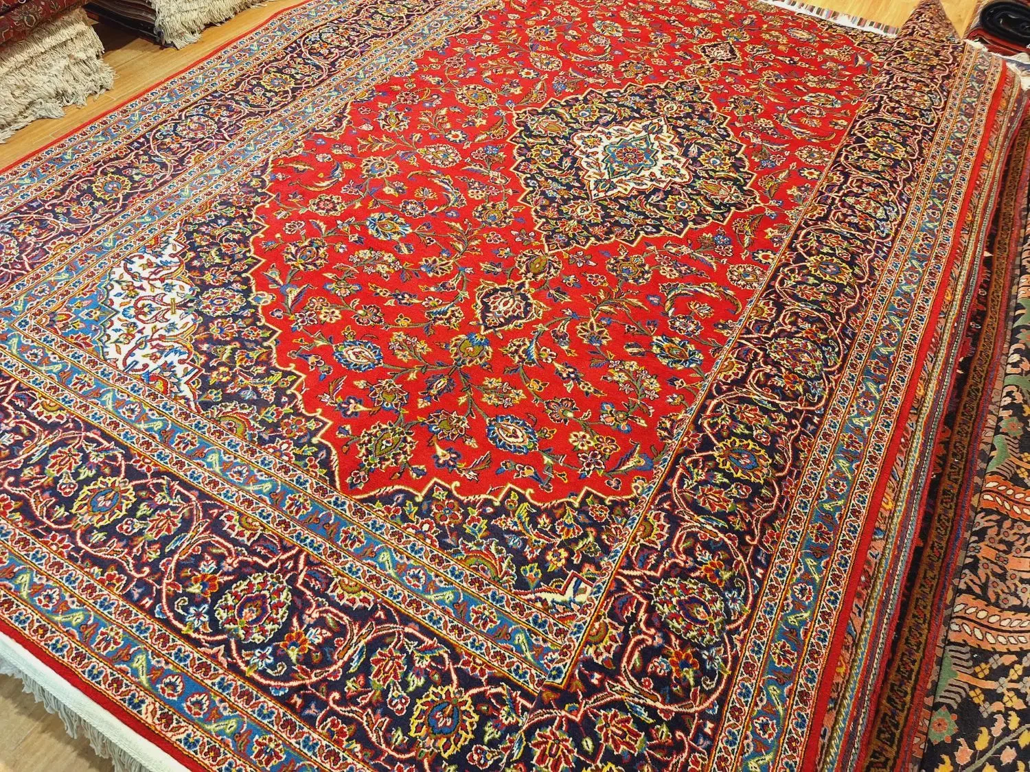 قالی ۱۲ متری دستباف کاشان مارک قطبی|فرش|تهران, اکباتان|دیوار
