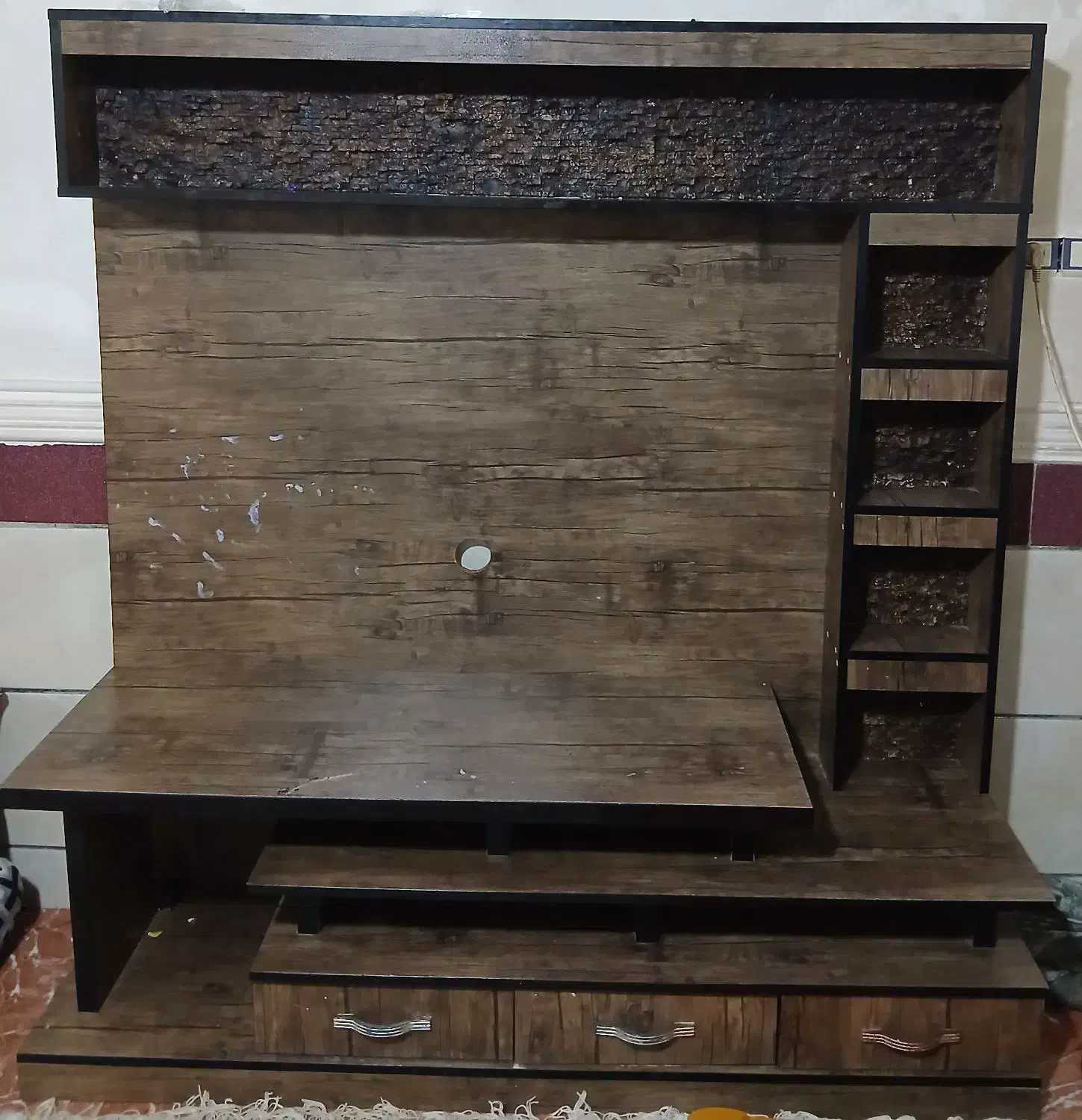 میزتلویزیون چوبی و شیشه ای|میز تلویزیون|فاضل آباد, |دیوار