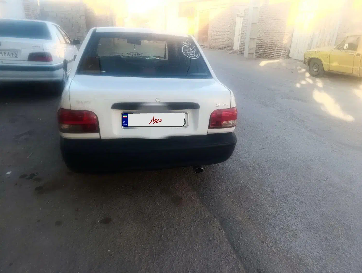 پراید تمیز مدل 87دوگانه سو کارخانه ای|خودرو سواری و وانت|کرمان, |دیوار