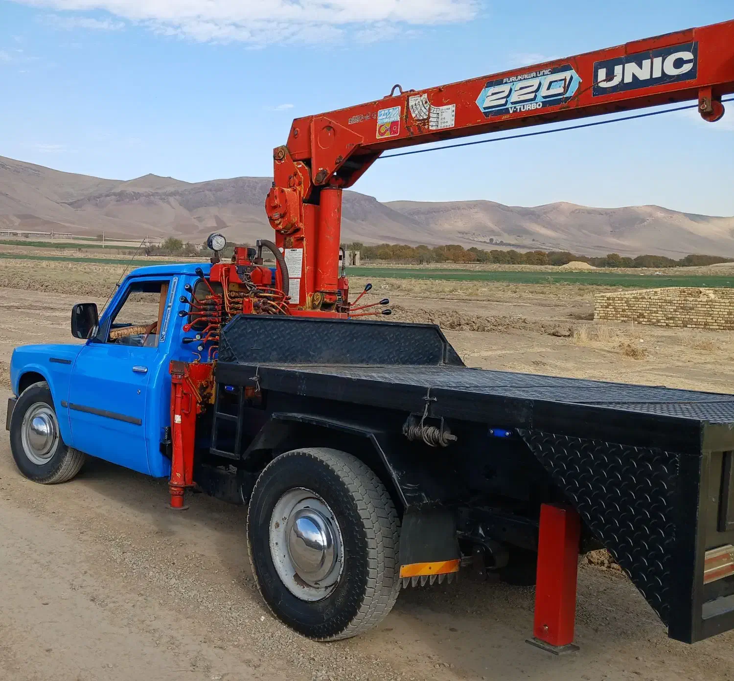 نیسانجرثقیل|خدمات حمل و نقل|دینور, |دیوار