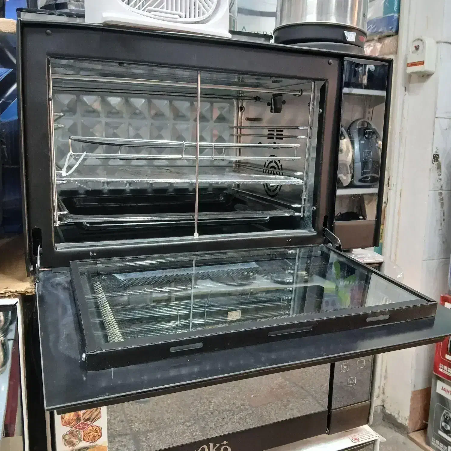 آون توستر لایفگارد فندار شیشه2جداره هوکوپلاس ویونا|اجاق گاز و لوازم برقی پخت‌وپز|مشهد, گلشور|دیوار