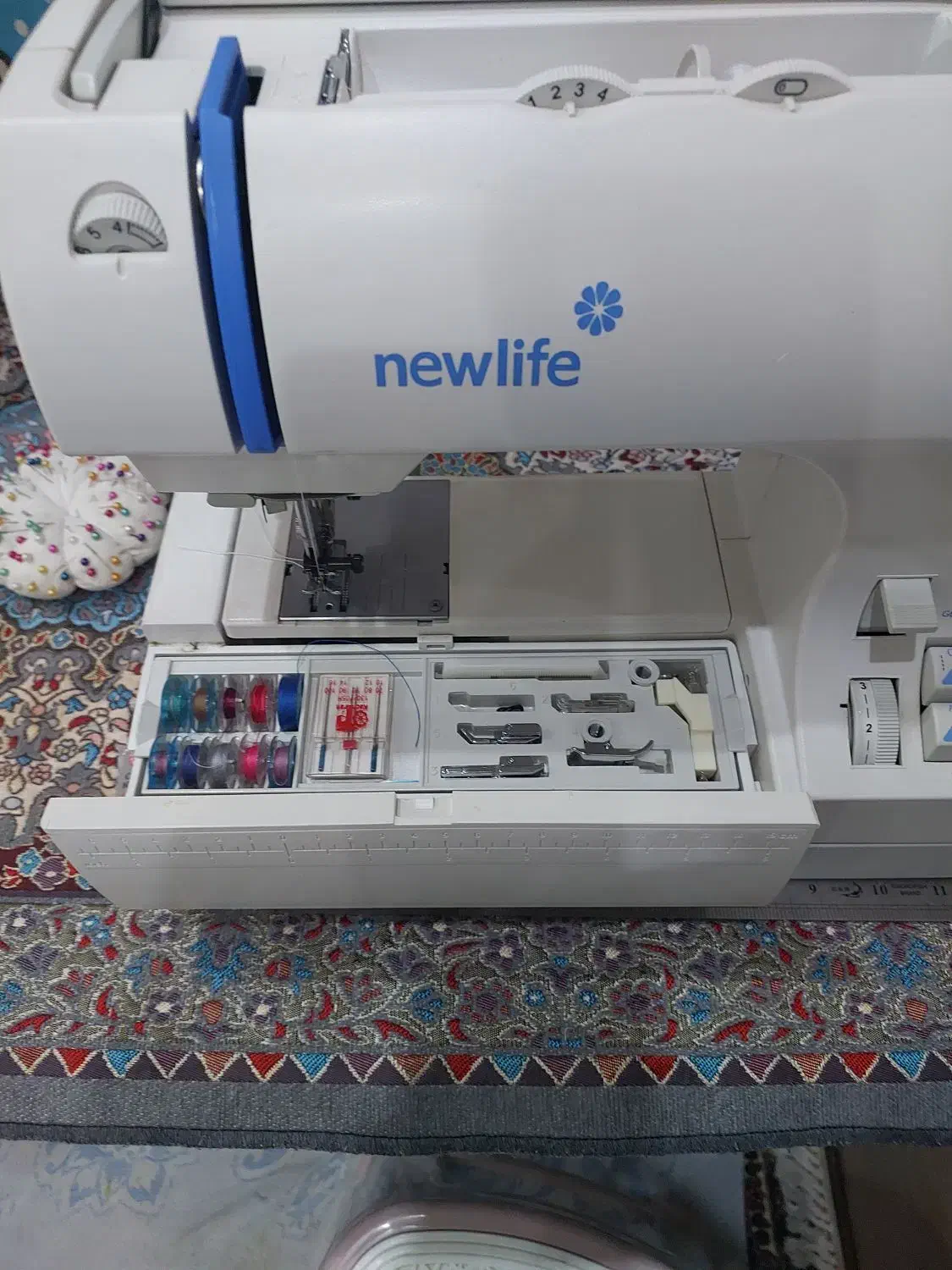 چرخ گلدوزی|لوازم خیاطی و بافتنی|تهران, نازی‌آباد|دیوار