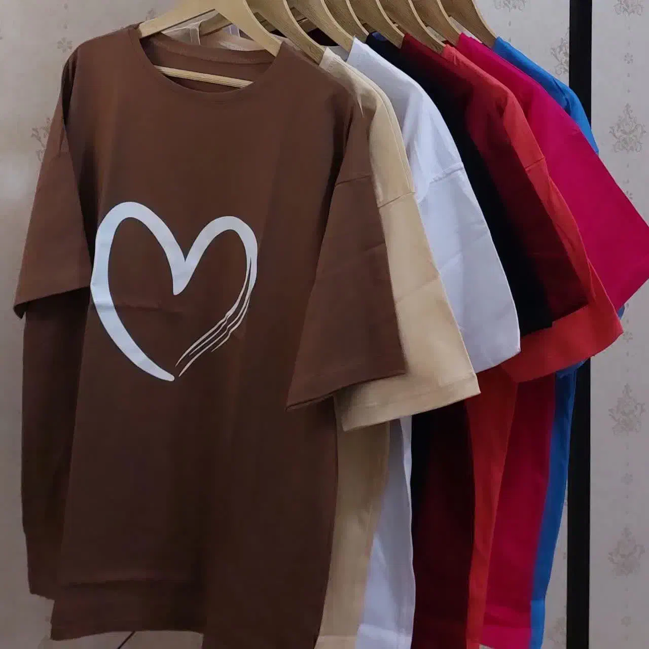 تیشرت لانگ قلبی|لباس|خرم‌آباد, |دیوار