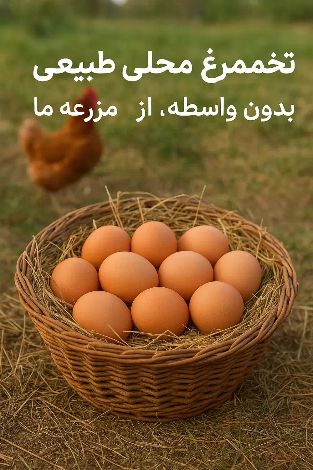 تخم مرغ محلی طبیعی|خوردنی و آشامیدنی|قم, نیروگاه|دیوار