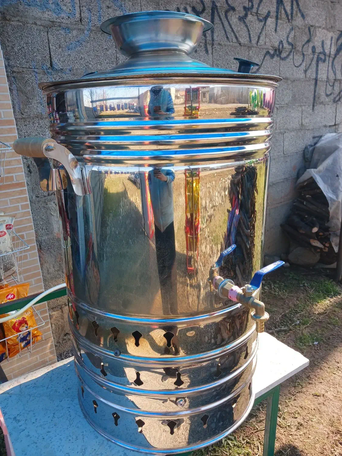 سماور گازی ۶۰لیتری|سماور، چایساز، قهوهساز|شاندرمن, |دیوار