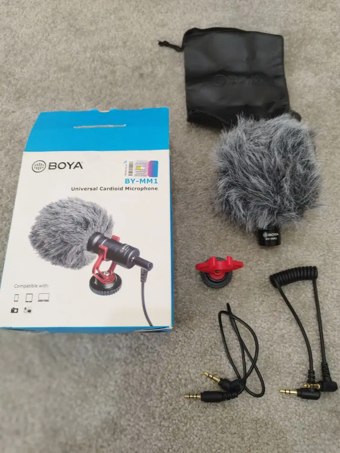 میکروفن تولید محتوا boya mm1|صوتی و تصویری|شاهینشهر, فیض|دیوار