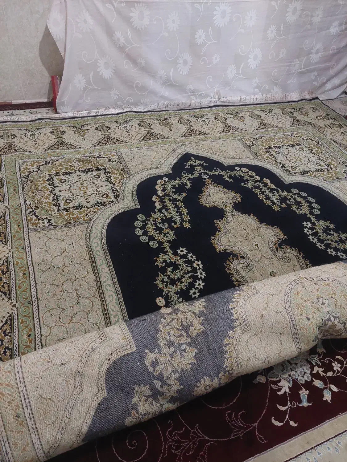 فرش ۱۲ متری|فرش|بیرجند, |دیوار