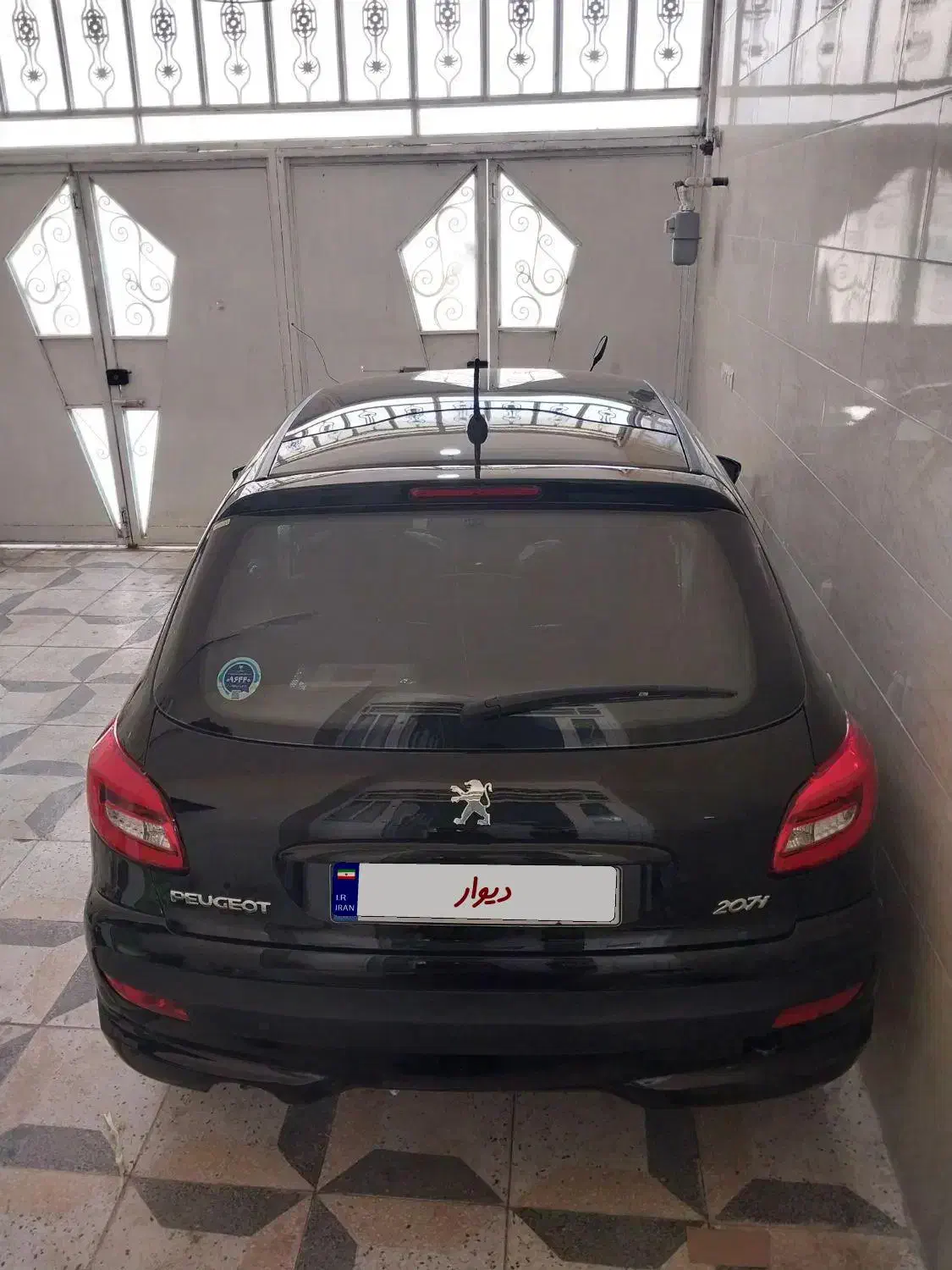 ۲۰۷پانا ارتقا tu5سقف شیشه۴۰۳دنده|خودرو سواری و وانت|فسا, |دیوار