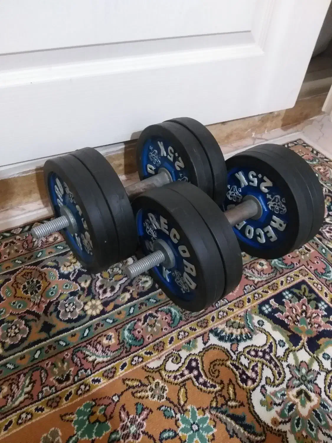 یک جفت دمبل ورزشی ۲۰ کیلو|تجهیزات ورزشی|تهران, ارم|دیوار