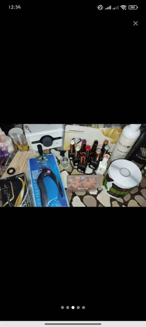 لوازم ناخونکاری بسیار نو|آرایشی، بهداشتی، درمانی|باغستان, |دیوار