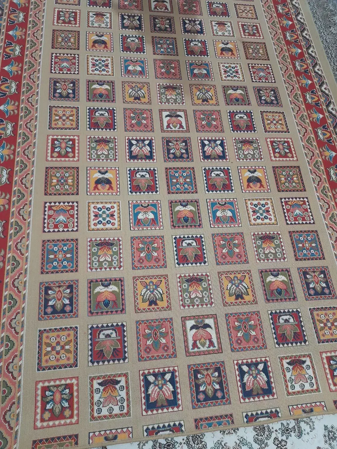 گلیم و روفرشی|گلیم، جاجیم، گبه|زنجان, |دیوار