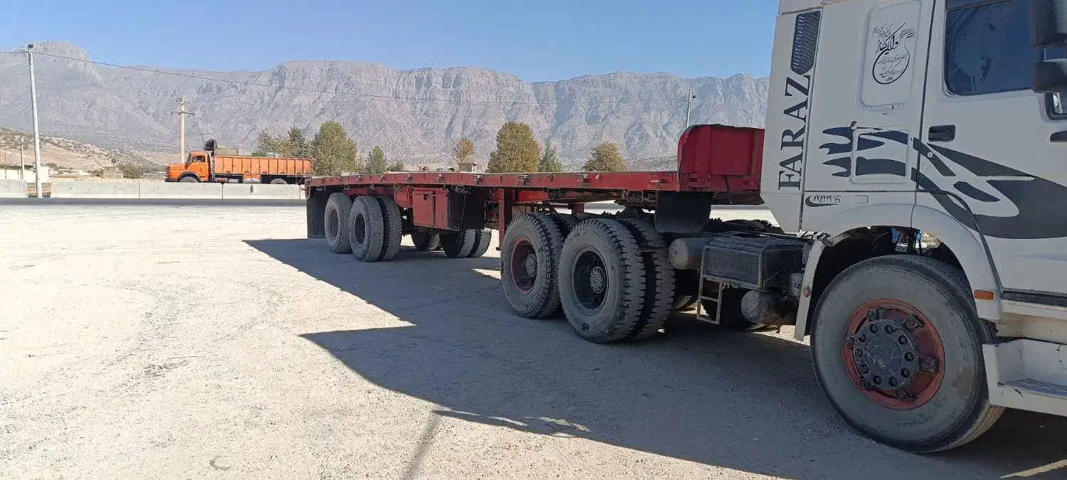 کفی تریلی جهت حمل سنگ سنگ کش|خودرو سنگین|خرم‌آباد, |دیوار