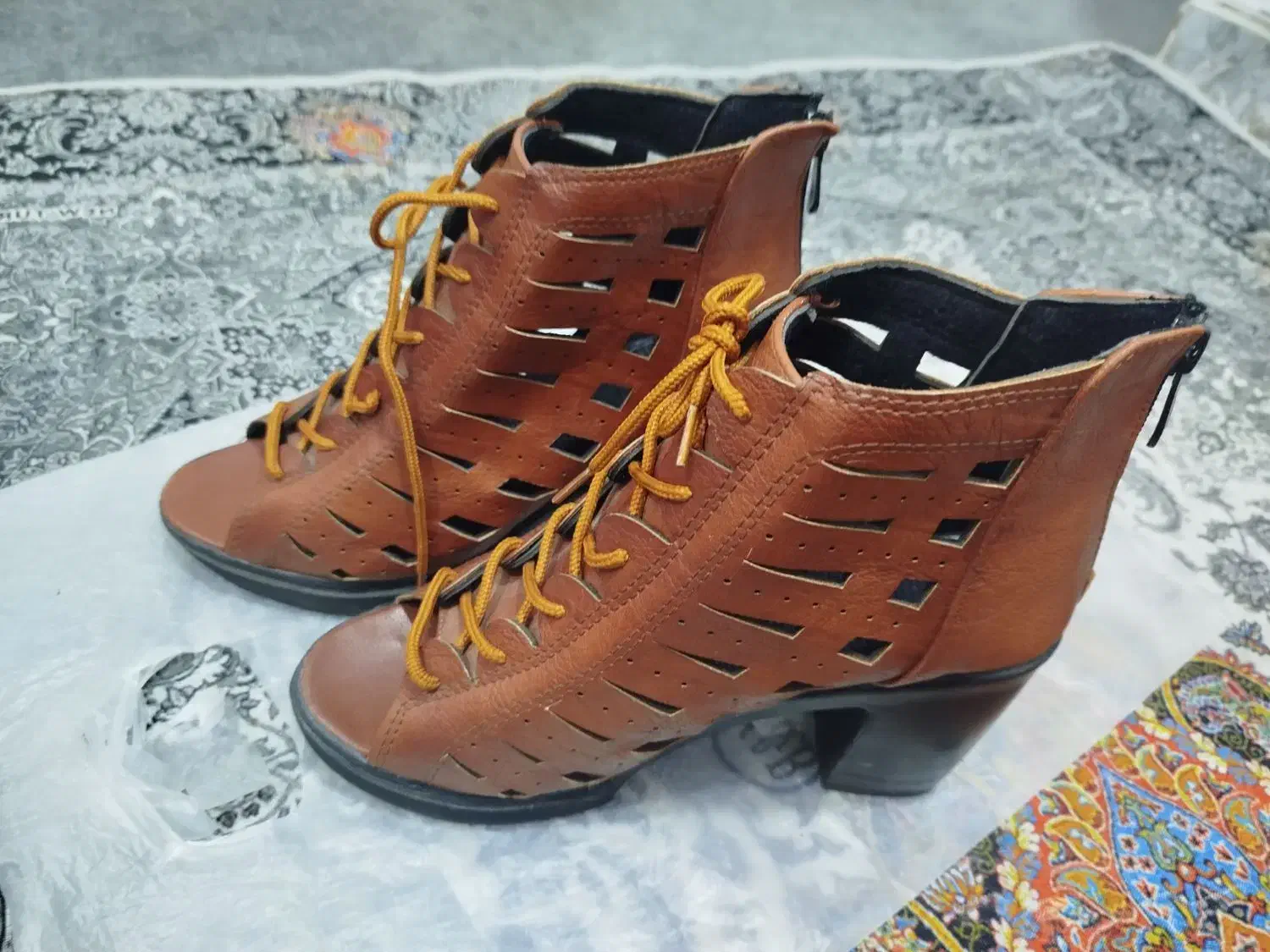 کفش چرمی نو|کیف، کفش، کمربند|شوشتر, |دیوار