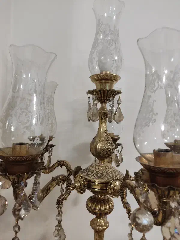 آباژور برنزی|لوستر و چراغ آویز|ارومیه, |دیوار