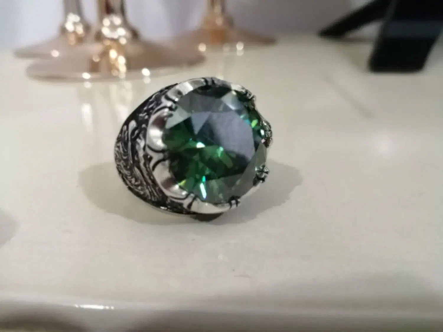 انگشتر ،تسبیح،نگین معدنی|جواهرات|کرمانشاه, |دیوار