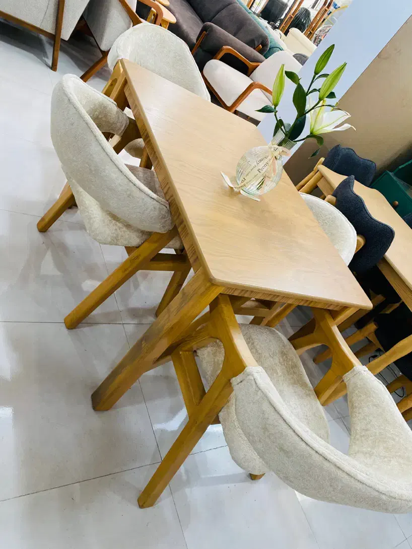 نهار خوری دو تیکه ای مبلمان دهدار|میز و صندلی غذاخوری|بندر کنگان, |دیوار