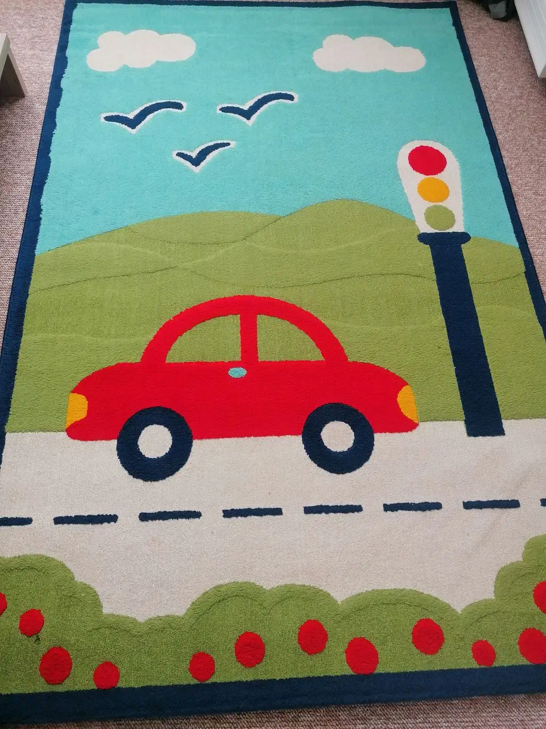 فرش گلیم کودک|گلیم، جاجیم، گبه|سنندج, |دیوار