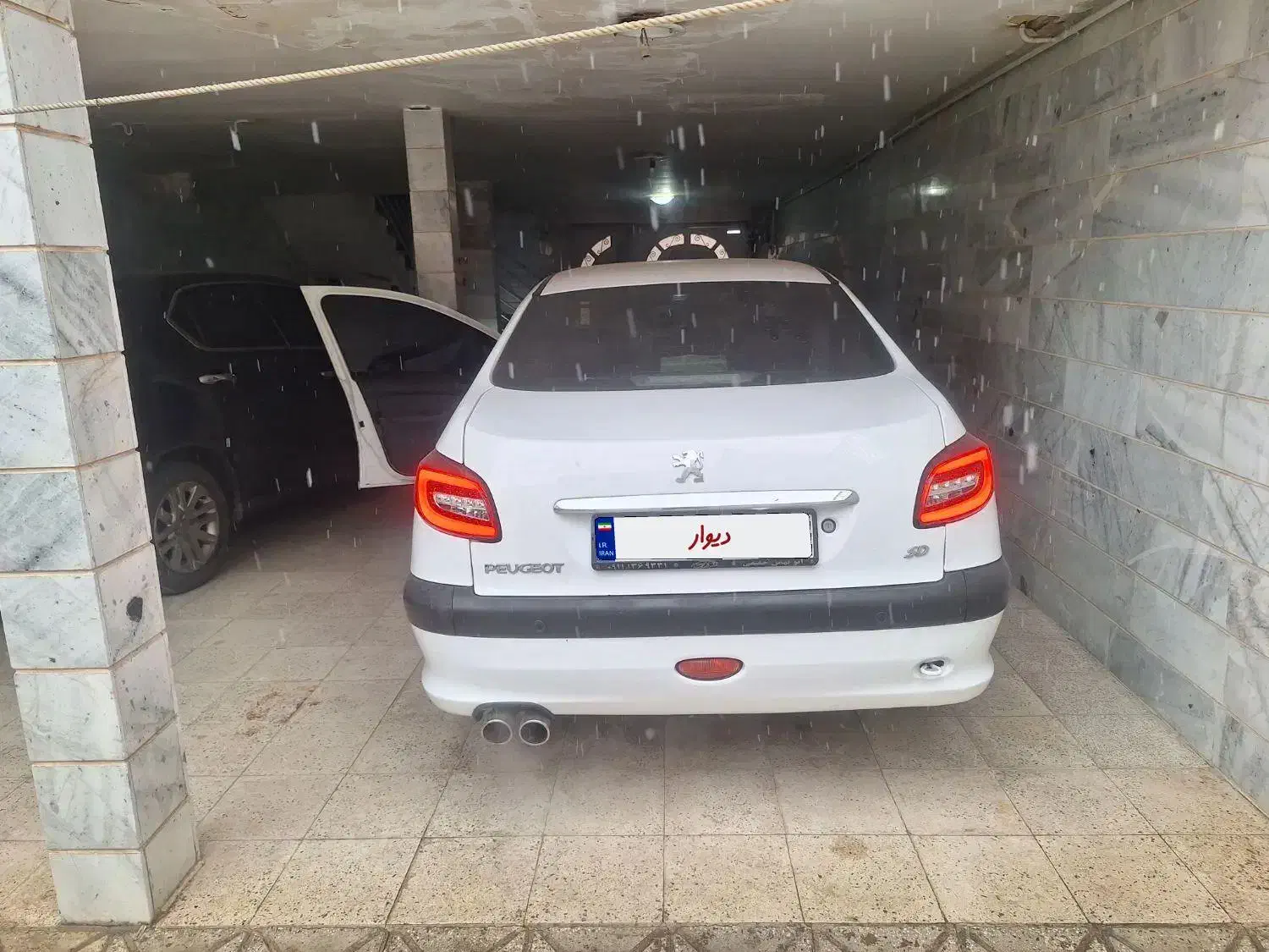 206 sd v8 مدل95|خودرو سواری و وانت|قزوین, |دیوار