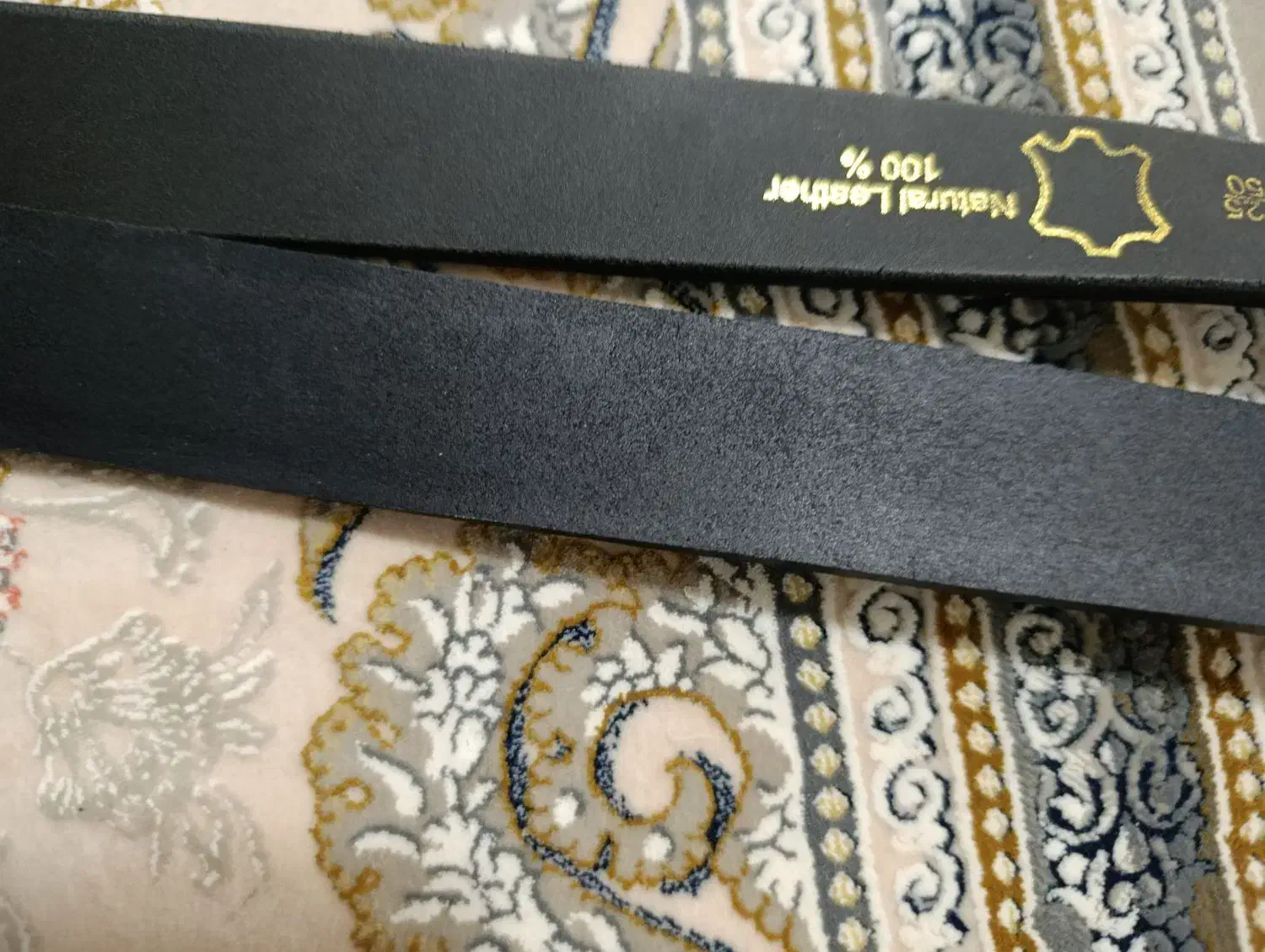 کمربند چرم طبیعی|کیف، کفش، کمربند|کرمانشاه, |دیوار