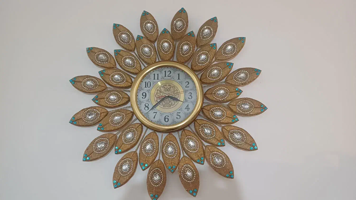 ساعت دیواری طرح طاووس|ساعت دیواری و تزئینی|ارومیه, |دیوار